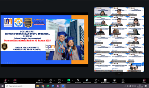 Sosialisasi SPMI UNM: Penguatan Implementasi Permendiktisaintek No. 39 Tahun 2025
