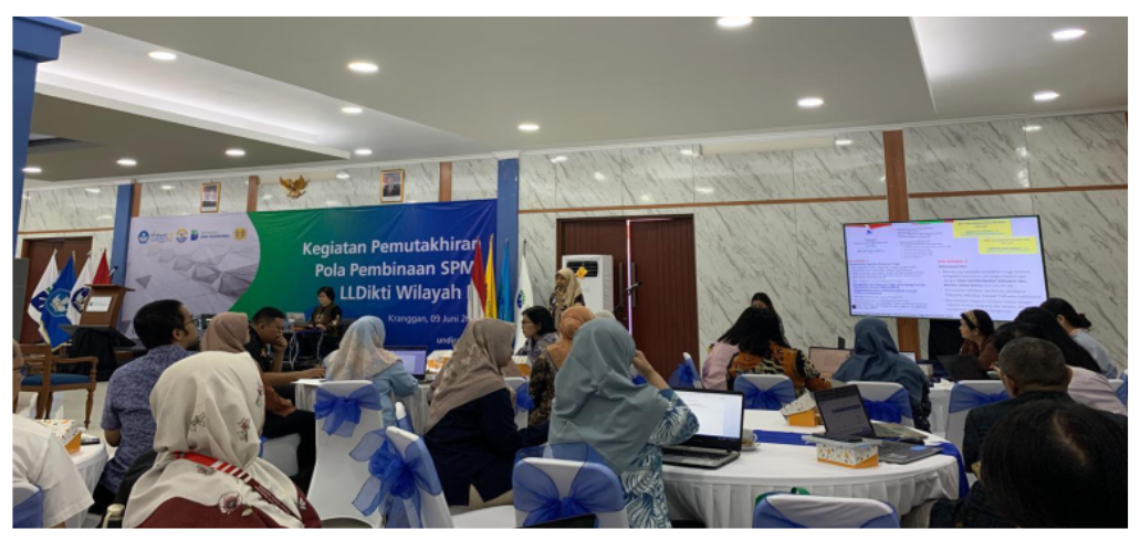 Universitas Nusa Mandiri Perkuat Implementasi SPMI melalui Kegiatan Pemutakhiran Pola Pembinaan LLDIKTI Wilayah III